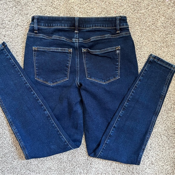 Maurices M Jeans Dark Wash Stretch Jeggings - Small - Picture 3 of 6